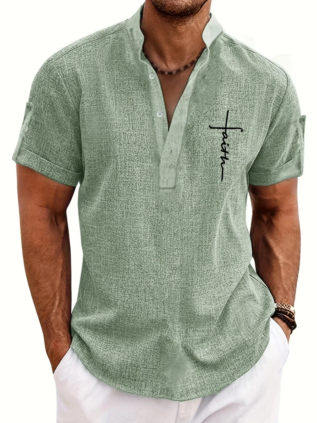 Camiseta Faith Linen