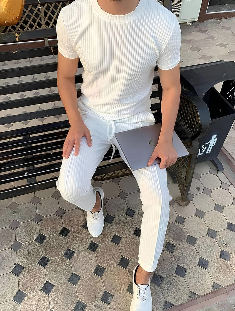 Camiseta Ivory Texture