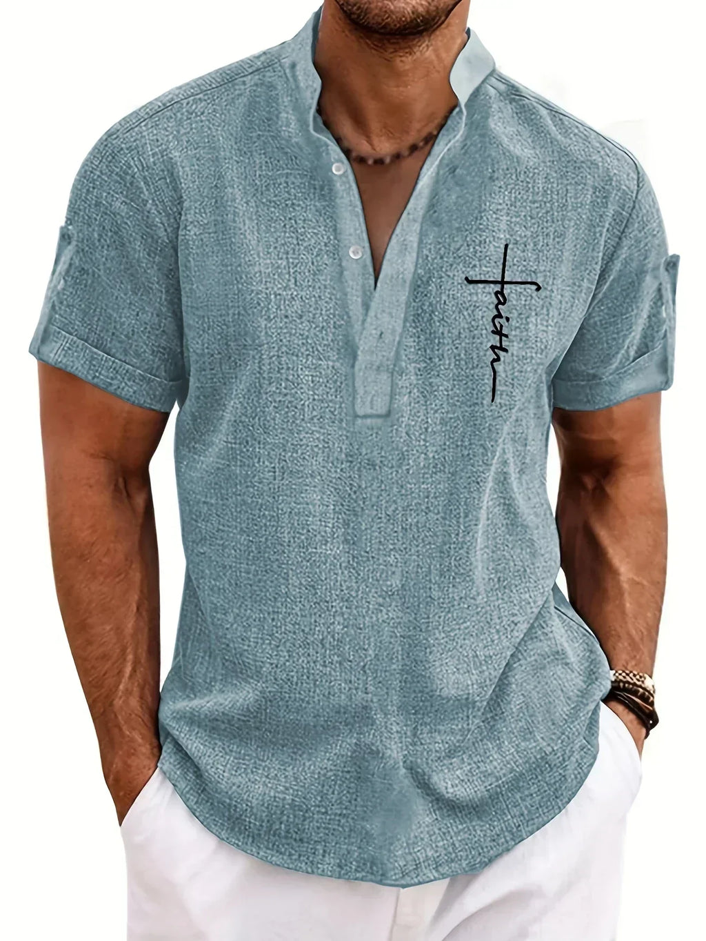 Camiseta Faith Linen
