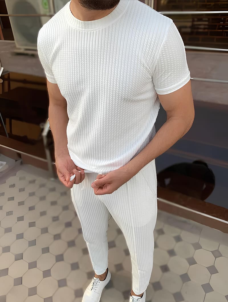 Camiseta Ivory Texture