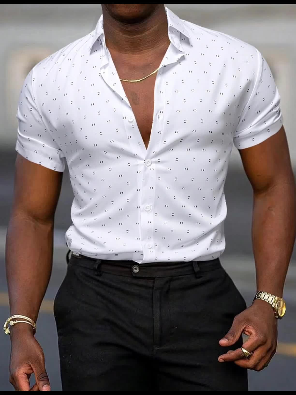 Camisa Monaco White