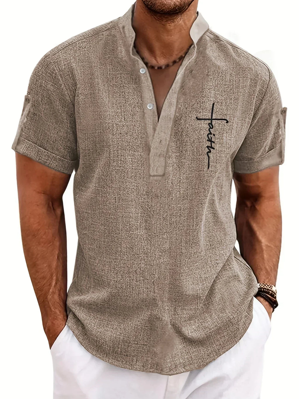 Camiseta Faith Linen