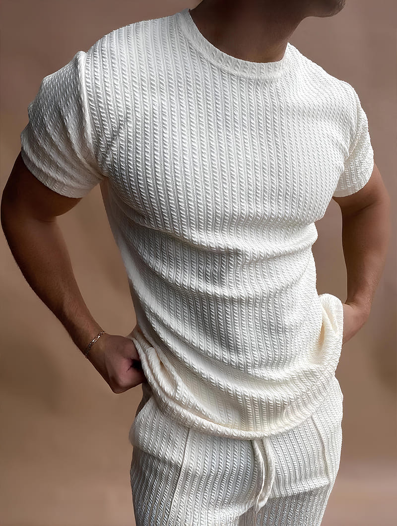 Camiseta Ivory Texture