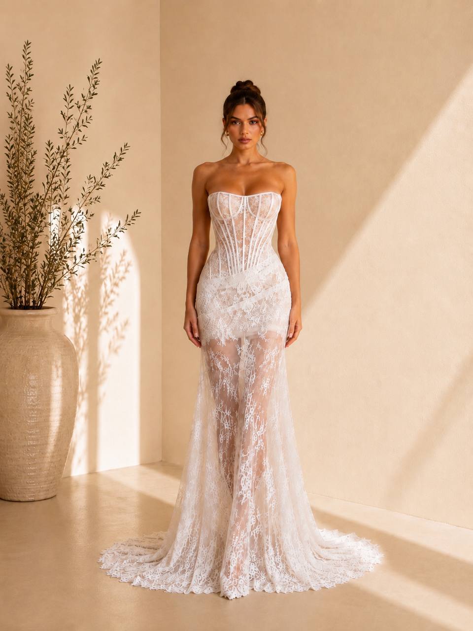 Vestido Celeste