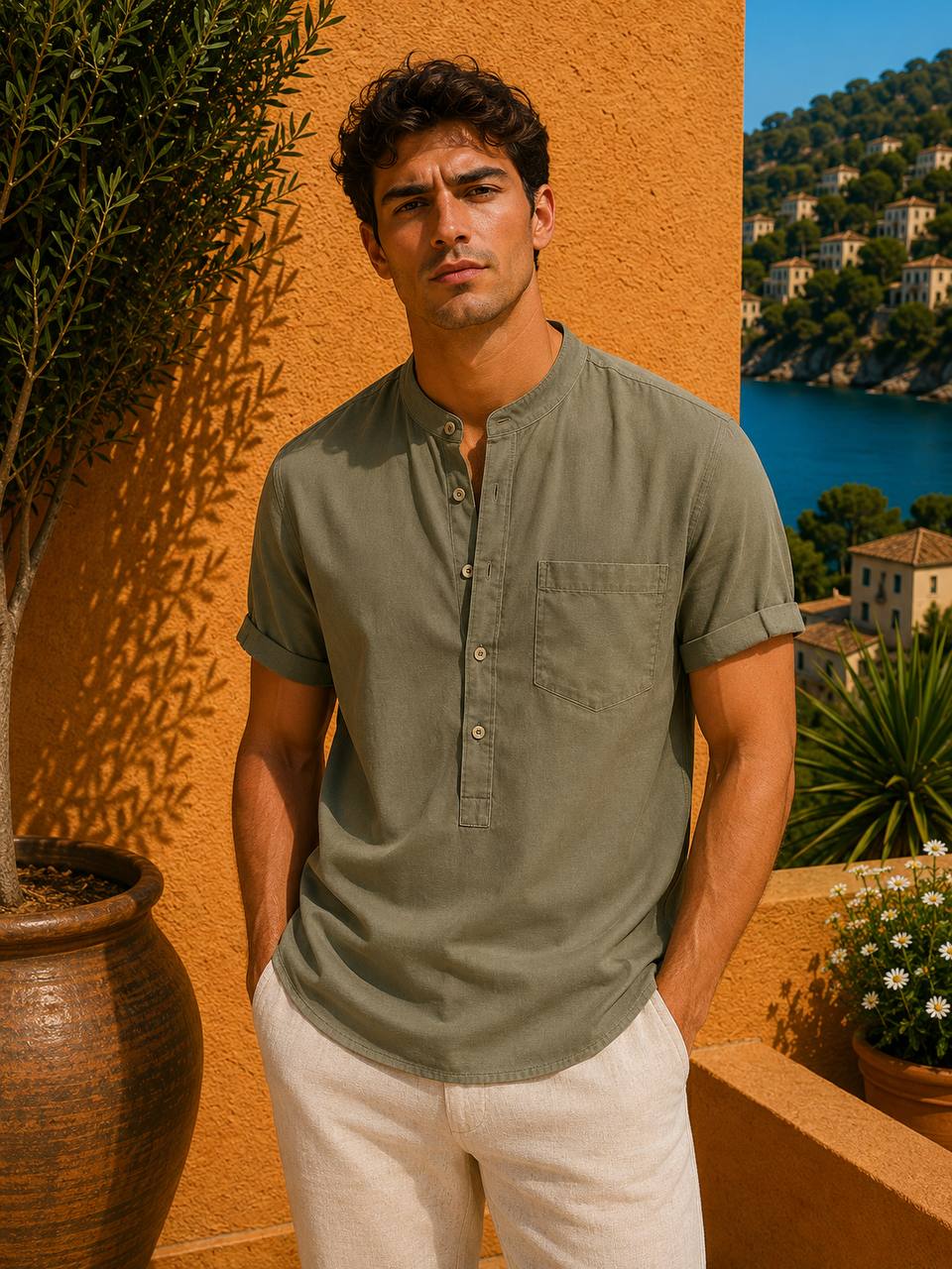 Camisa Essential de Algodón