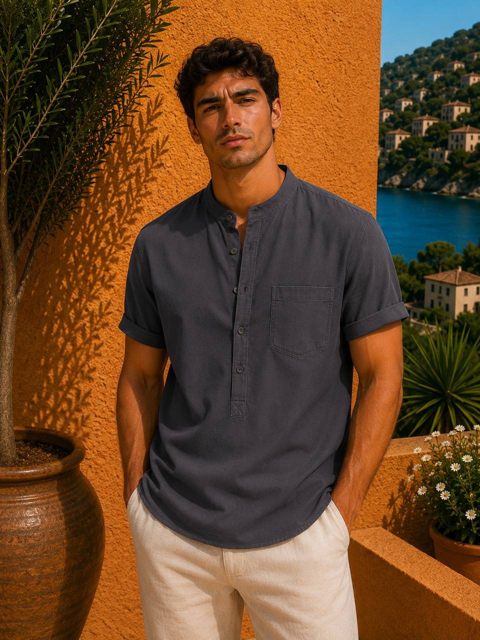 Camisa Essential de Algodón