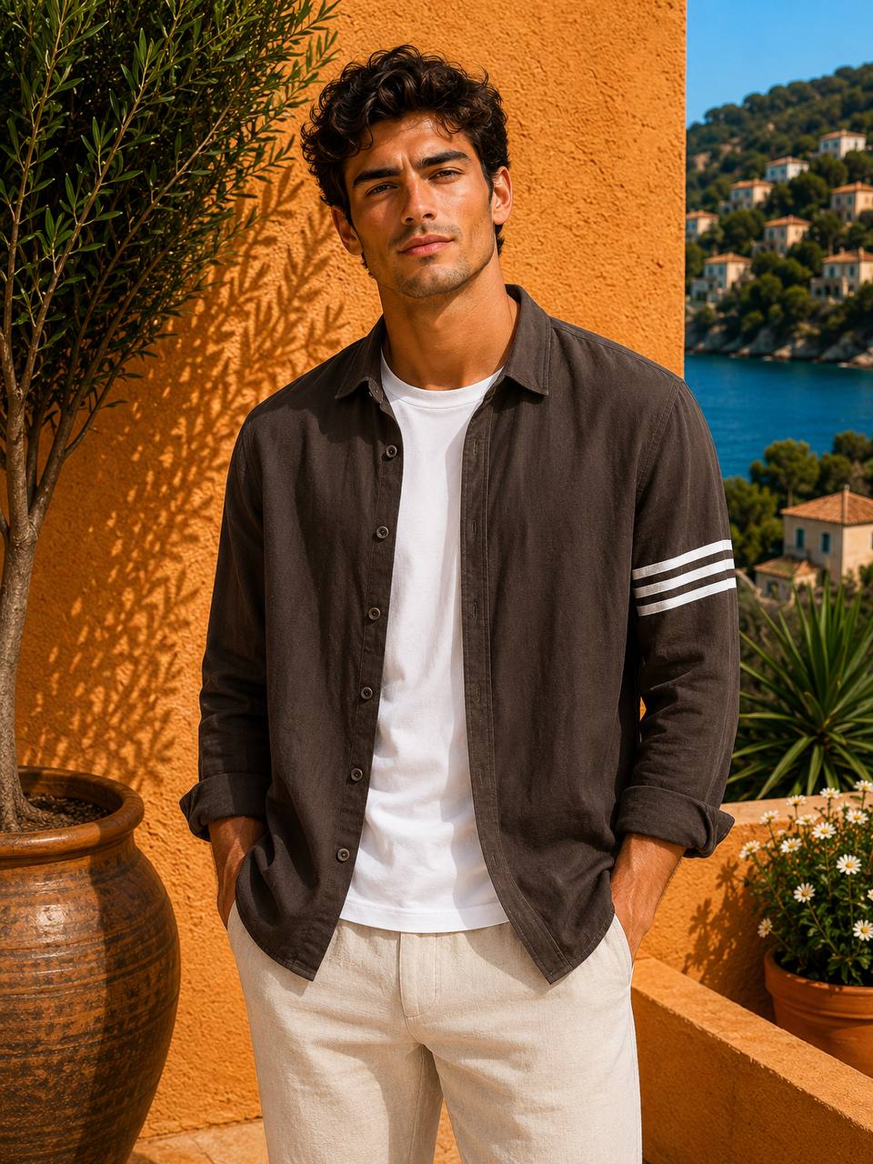 Camisa Riviera de Algodón