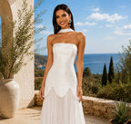 Vestido Celeste