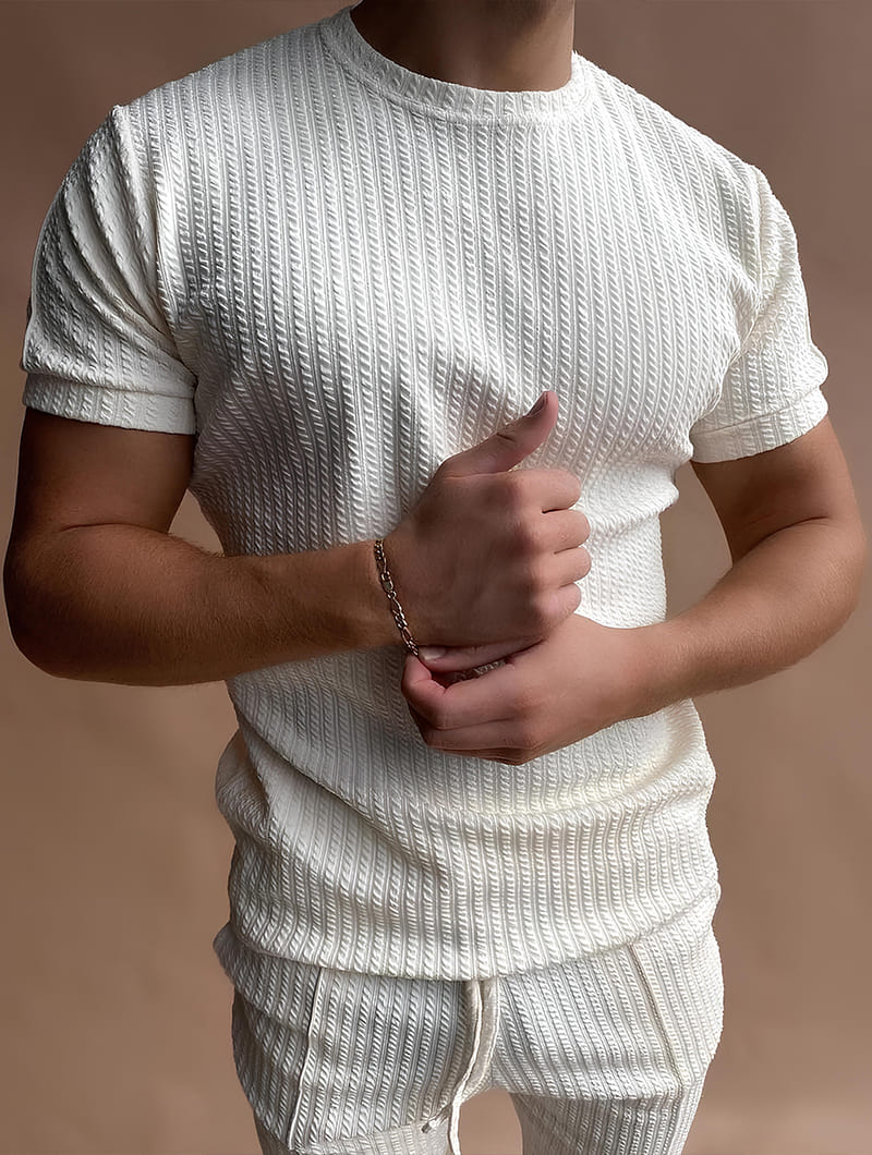 Camiseta Ivory Texture