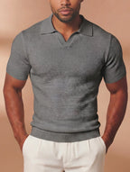 Polo Urban Texture Gris