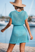 Vestido Cala Blanca Crochet
