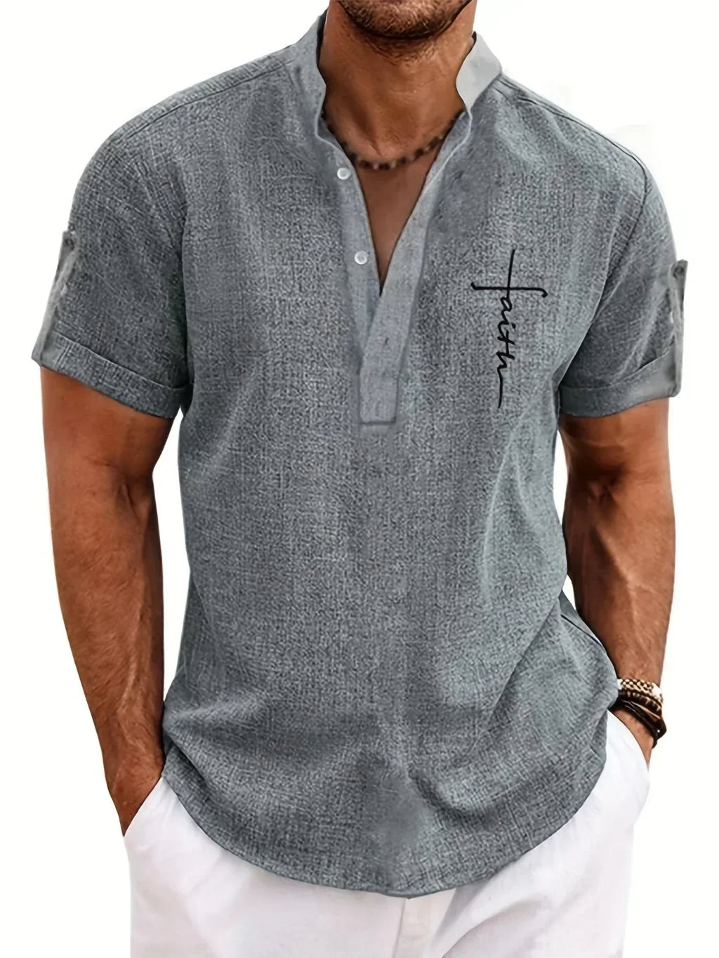 Camiseta Faith Linen