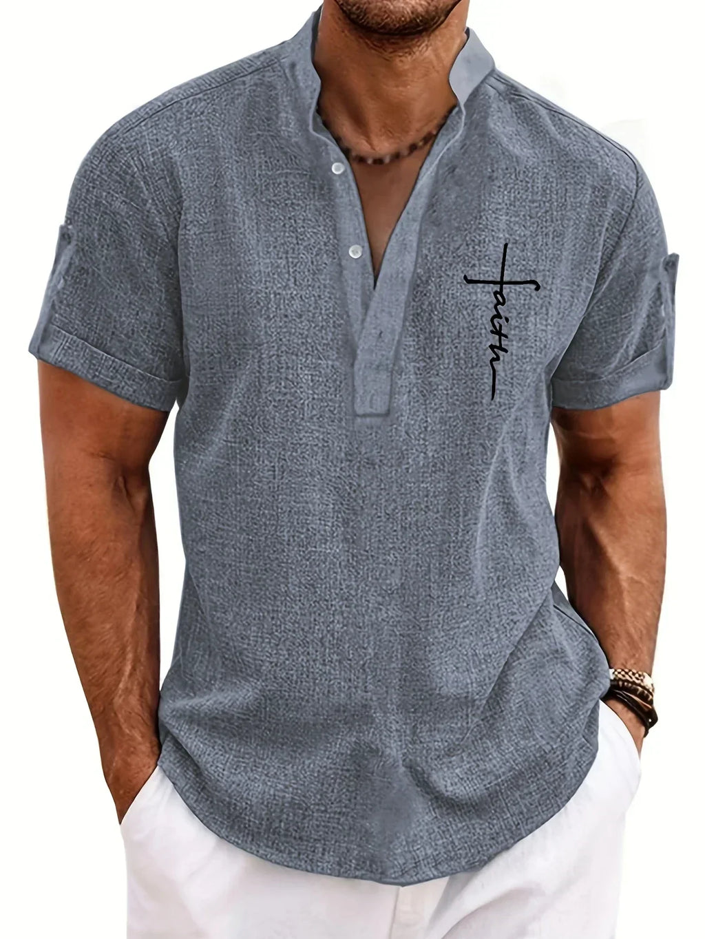 Camiseta Faith Linen