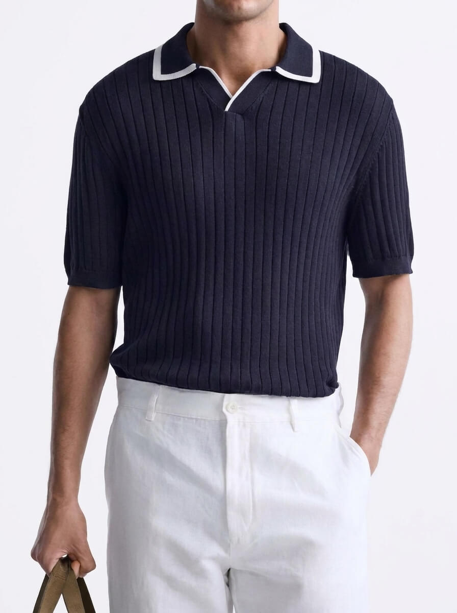 Polo Riviera Navy Imagen principal del producto