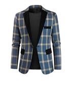 Blazer Royal Check