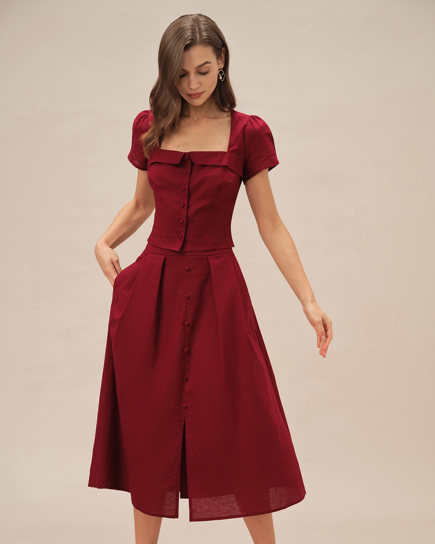 Falda Scarlet